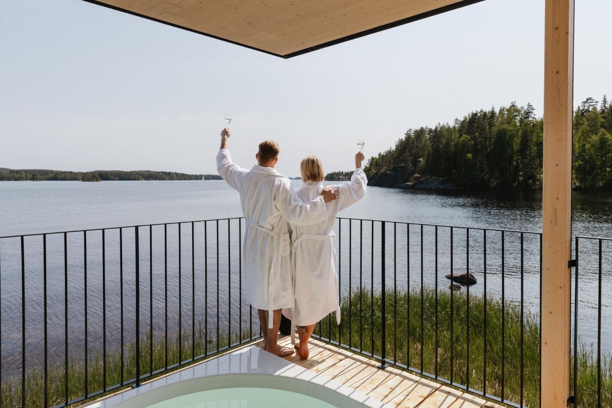 Sahanlahti Resort Puumala Kültér fotó